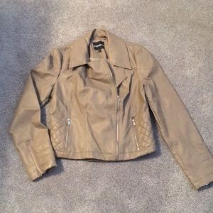 Express faux leather jacket